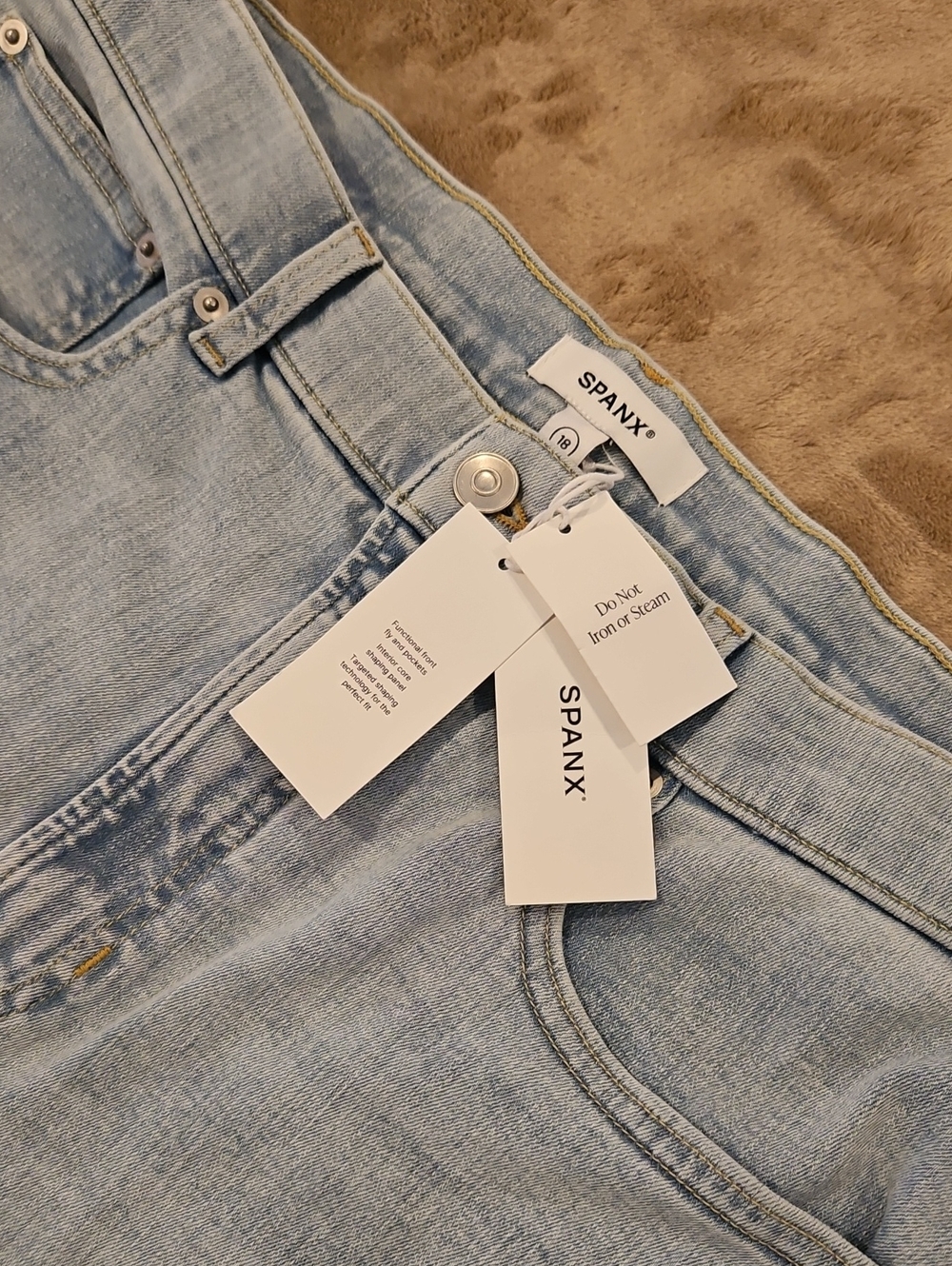 SPANX Light Blue High Rise Women’s Jeans